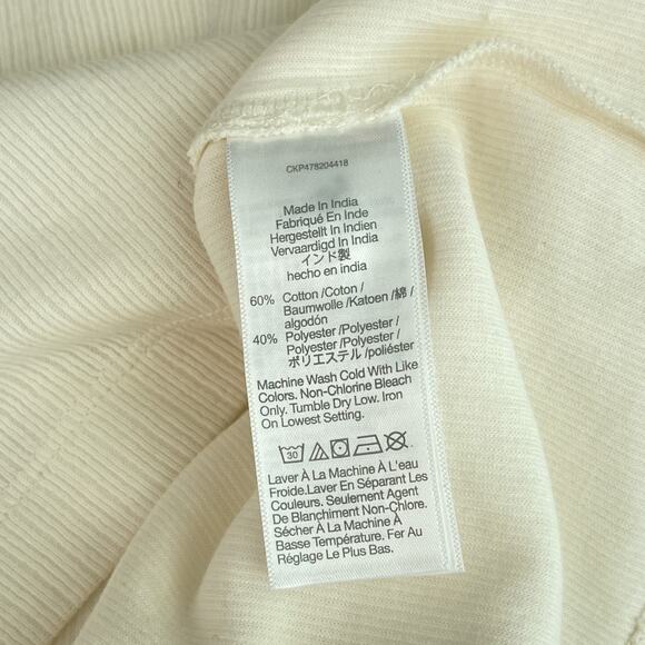 NWT Madewell Textured Long Sleeve Henley Tee Lighthouse Men's Size Medium - Picture 16 of 16